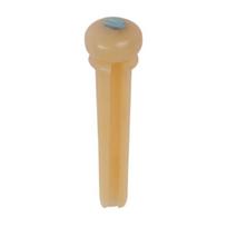 1/6Pcs Acoustic Guitar Bridge Pins Replacement String Pegs Guitar Saddles Nut for Acoustics Folk Guitar Ukuleles beige