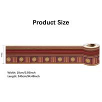 Modernios grindjuostės sienų plokštės, Lipnios PVC krašto juostelės, Vandeniui atsparios namų renovacijos apdailos detalės, Madingi interjero dizaino lipdukai 10cmX240cm brown