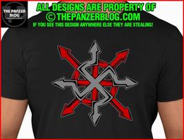 Total Chaos Cross T-Shirt Unisex T-Shirt XXL black