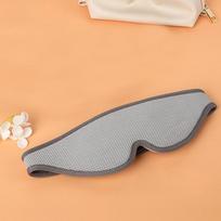 3D Sleep Eye Mask 100% Blackout Zero Pressure Adjustable For Women Men Sleeping Aid Comfortable Slaapmasker pilka spalva