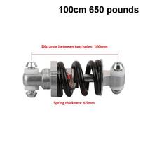 1Pcs Mtb Bike Electric Bicycle Rear Suspension Spring Shock Absorber Diy Accessories 100/125/150Mm Bicycle Shock Absorber black