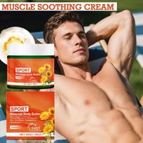 Massage Body Butter Muscle Soothing Cream For Quick Regeneration And Deep Post-workout Care For Both Men And Women,50g One Size balta