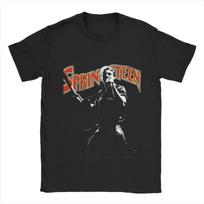 2025 Rock East Street Band Bruce Springsteen  T Shirts for Men Pure Cotton Vintage T-Shirt  Tees Short Sleeve Clothing Gift Idea S