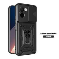 Shockproof Armor Case For Mi POCO M7 4G Car Holder Phone Cover Camera Lens Protection Fundas Poco M7