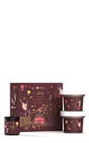 HISKIN Gift Set Body Scrub + Bath Butter + Lady Xmass Soy Candle