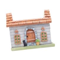 Plant Pot Decoration Housewarming Gift Resin Micro Landscape Fairy Tale Garden House Indoor Outdoor Plants Succulent Pot Decor white