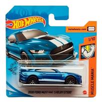 Hot Wheels Mainline Modeliukas 2020 Ford Mustang Shelby GT500 Blue Short Card