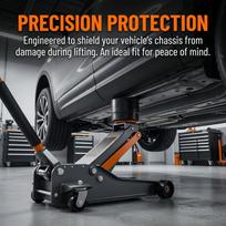 Scratch & Dent Prevention Jack Pad Rubber Floor Jack Support Pad Jack Pad Adapter  Auto Shop Type3 gray