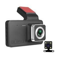 Night Vision Dual Lens Hidden Car Recorder with 4-inch Screen for Cross-border Driving and Reversing Image Recording. 4-inch HD dual-lens