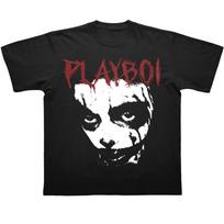 PLAYBOI CARTI T-SHIRT, Rap Tee Concert Merch Whole Lotta Red Die Lit, Rare Hip Hop Graphic Print L brown