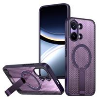 Magnetinis šarvuotas telefono dėklas Xiaomi Poco X8 Pro Max Poco X8 Pro, aušinantis, šilumos išsklaidymo, Magsafe, metalinis laikiklis, galinis dangtelis Poco X8 Pro balta
