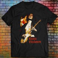Hot Ritchie Blackmore Deep Purple in Rock Gift For Fans Unisex S-5XL Shirt YH130 M brown