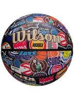 WILSON Krepšinio kamuolys, NBA ALL TEAM RETRO BALL WZ4028501XB