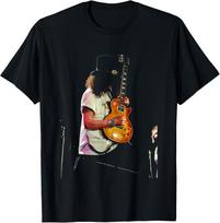 Guns N' Roses Guitarist Slash Night Of 100 Guitars Concert T-Shirt S beige