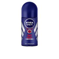 NIVEA Men Deodorant Dry Impact in 50ml Roll-On (Made Brazil) blue