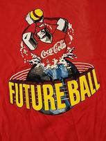 Vintage Coca Cola Tee Medium 90s Future Ball 1992 Beverages Casual Streetwear XXXXL black