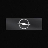 New Car 3D Metal Sticker Steering Wheel Interior Sticker  For Opel Corsa