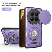 For Xiaomi Poco X7 Case Poco X7 Phone Case x7 Cover Magnetic Armor Shockproof Ring Holder Case Wireless Charge Cover black