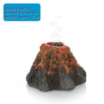 Mini Size Aquarium Volcano Ornament Resin Material Simulation Volcano  Home Decoration GS0570