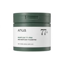 Anua Heartleaf 77 Clear Pad 70 + 10 Sheets | 80 Pads | Korean Skincare Toner Pads for Daily Skin Care gray