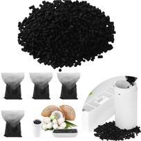 Odor Absorption Activated Refill - Compatible with Kitchen Composting Machines, Must-Have Kitchen Compost Accessory One Size black