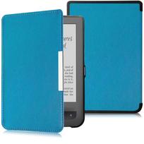 Leather E-Reader Protective Cover for Pocketbook Aqua 640/641 Pocketbook Aqua 640/641 dangaus mėlyna spalva