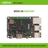 Radxa ROCK 2A Single Board Computer: RK3528A Quad-Core CPU, 4K Support, GPU Capability.