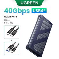UGREEN USB4 hard drive box 40Gbps compatible with Thunderbolt 3/4 M.2 NVMe portable hard drive box suitable for Apple computers pilka