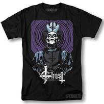 Ghost Shirt Opus Heavy Metal Rock Tour Vintage Graphic Design T-Shirt XL blue