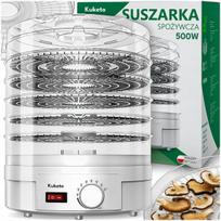 Vaisių ir daržovių džiovyklė 500W 5 padėklai, Vaisių ir daržovių džiovyklė 500W 5 padėklai