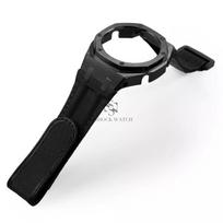 GA-2100 GM-2100 Mod kit For Casioak G-shock GA2100 GA2110GBM2100 GMA-S2100 Elastic Scaling Nylon Strap & steel case Accessories GA-2100 2110 B2100