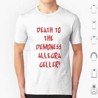 Death To The Demoness Allegra Geller T Shirt 6xl Cotton Cool Tee Cronenberg David Cronenberg Existenz Horror Jennifer Jason S white