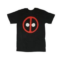 Adult Unisex Marvel Comics Deadpool Icon Lightweight 100% Cotton T-shirt Mens Tees Top 2XL red