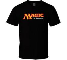 Magic The Gathering Ccg Logo T Shirt Mens Womens Tees Top M red