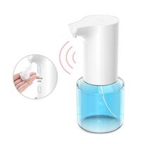 Automatic Sensor Soap Dispenser - No Installation Needed, Electric Foam for Home Bathroom Foam Soap Dispenser white
