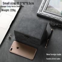 RFID Anti-Radiation Car Key Signal Shielding Case - Mobile Phone Signal Blocker Box 12.5x10x6.5 cm gray