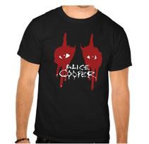 26 ALICE COOPER Rockband Rock Music Legends Black T-Shirt -949- Unisex T-Shirt S