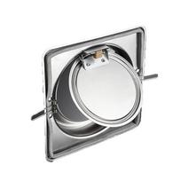Stainless steel kitchen range hood check valve anti-odor control bathroom check valve 100 mm Half open