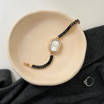 New Oval Dial Bracelet Watch Elegant Hidden Buckle Design Quartz Watch Alloy Gift Ladies Watch for Women juoda