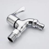 Water Tap All-Copper Washing Machine Faucet Four-Point Wall Water Tap Outdoor Garden Faucet  Quickly Open the Faucet in G1/2 Inch sidabras