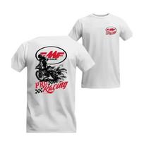 Racing Shirt, Dirt Bike Rider Graphic Shirt for Motocross XXXL white