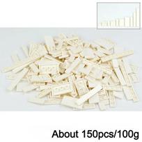 150PCS Leduo Multicolour Smooth Thin Flat Tile - DIY Educational MOC Building Blocks Bulk Toy Parts Gift for Children