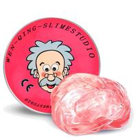 HOT Reusable Crystal Bouncy Slime Putty  Kid Safe NonToxic Stress Relief Mud, DIY Handgum Playdough Toy for Kids & Adults beige