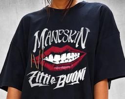 Maneskin T-Shirt retro Victoria movie shirt, Retro Eurovision, Damiano, zitti e buoni movie sweaT-Shirt, Gossip crewneck, T-Shirts S black