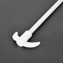 High Temperature Resistant PTFE Stirring Rod Stir Bar for Laboratory Use L 305mm W 60mm D 7mm PTFE
