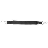 Versatile Pilates Reformer Strap Adjustable Leg Strap Portable Pilates Straps  Gym black