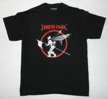 Linkin Park Hybrid Theory Kareivis Juodi Marškinėliai Nauji 2XL gray
