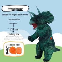 Pterodaktilio pripučiamas dinozauro kostiumas vakarėliams ir renginiams One Size pink