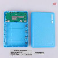 4 Slot 18650 Power Bank Battery Box Holder Portable Dual Usb Type C Charge Shell For 18650 Battery Case