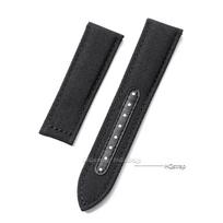 Canvas Nylon Watch Strap for Omega Seamaster 300 Women Men's Sport Bracelets for Speedmaster 20mm 22mm High Quality Watchband 22mm-no logo black